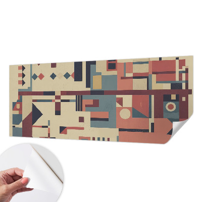 Samolepilna fototapeta za spalnico Abstraktna kompozicija