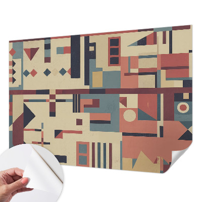 Samolepilna fototapeta za spalnico Abstraktna kompozicija