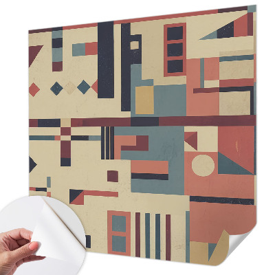 Samolepilna fototapeta za spalnico Abstraktna kompozicija