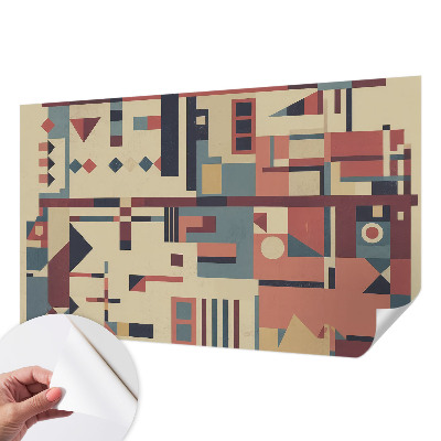 Samolepilna fototapeta za spalnico Abstraktna kompozicija