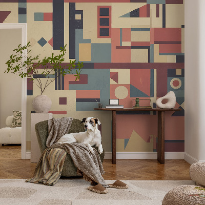 Samolepilna fototapeta za spalnico Abstraktna kompozicija