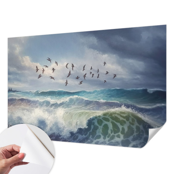 3D fototapeta Morski valovi
