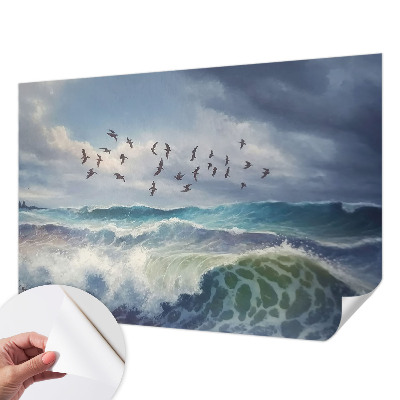 3D fototapeta Morski valovi