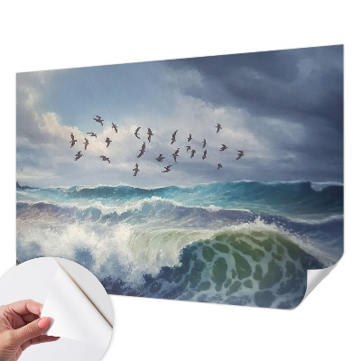 3D fototapeta Morski valovi