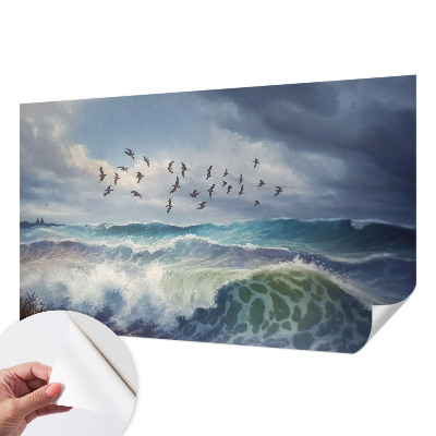 3D fototapeta Morski valovi