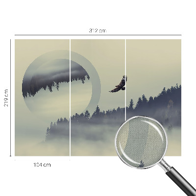 Fototapeta za otroško sobo Gozdna pokrajina