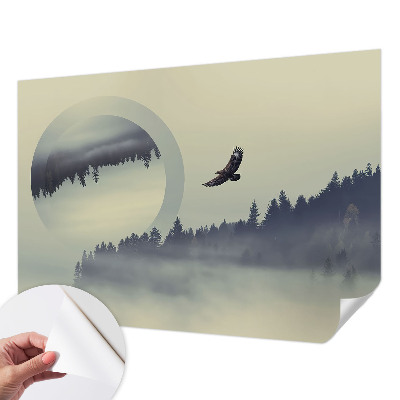 Fototapeta za otroško sobo z motivom gozdne pokrajine
