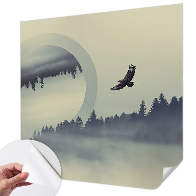 Fototapeta za otroško sobo z motivom gozdne pokrajine