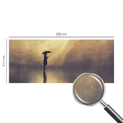 Samolepilna fototapeta za spalnico s skrivnostnim prizorom