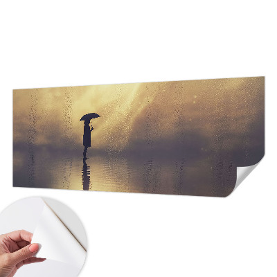 Samolepilna fototapeta za spalnico Skrivnostni prizor