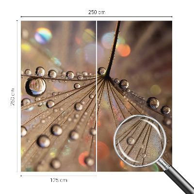 Samolepilna fototapeta Biserne kapljice