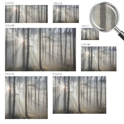 Samolepilna fototapeta Eterični gozd