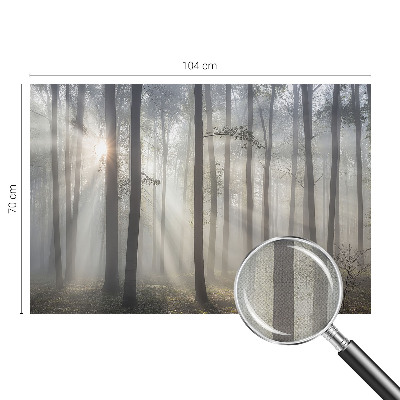 Samolepilna fototapeta z motivom eteričnega gozda