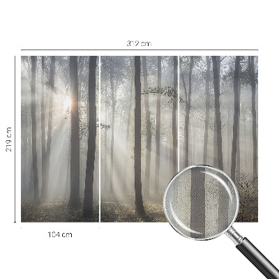 Samolepilna fototapeta z motivom eteričnega gozda