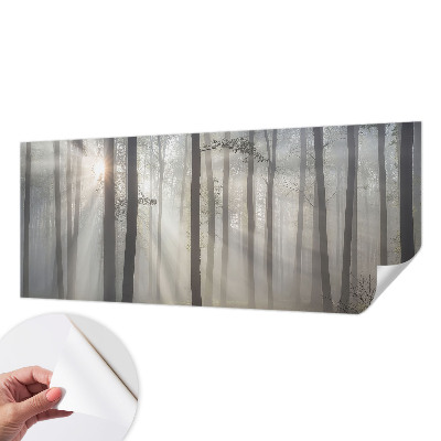 Samolepilna fototapeta z motivom eteričnega gozda