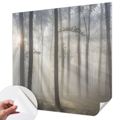 Samolepilna fototapeta z motivom eteričnega gozda