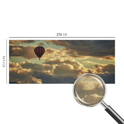 Otroška fototapeta z balonom v oblakih