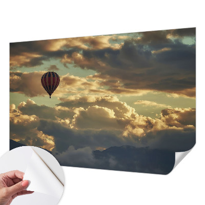 Otroška fototapeta z balonom v oblakih