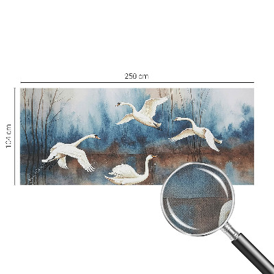 Samolepilna fototapeta za spalnico z motivom ptic v letu