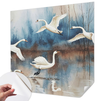 Samolepilna fototapeta za spalnico Ptice v letu