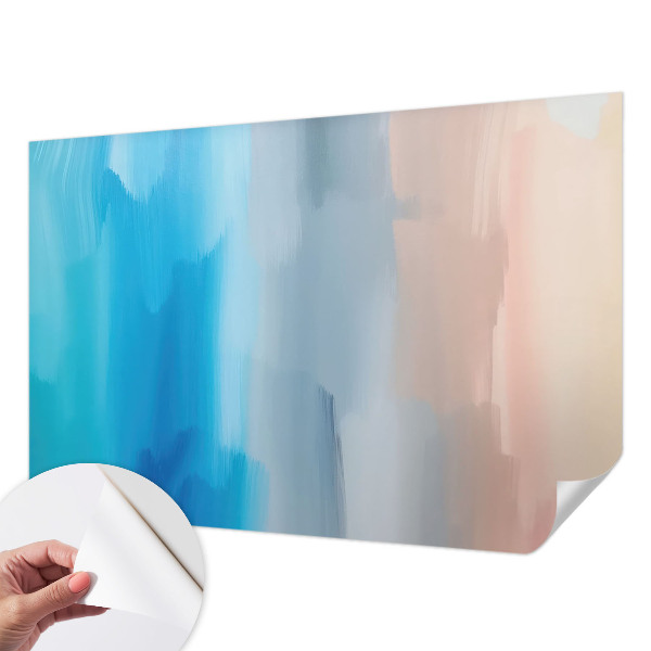 Samolepilna fototapeta za dnevno sobo Barvita abstrakcija