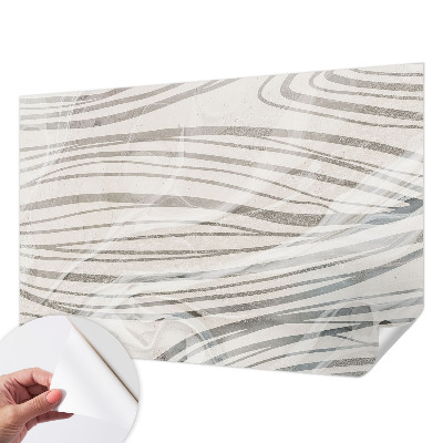 3D fototapeta z motivom valovitih črt