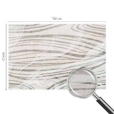 3D fototapeta z motivom valovitih črt