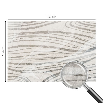 3D fototapeta z motivom valovitih črt