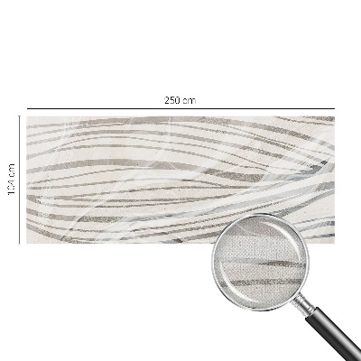 3D fototapeta z motivom valovitih črt