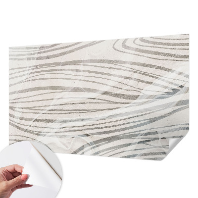 3D fototapeta z motivom valovitih črt