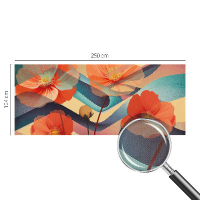 Otroška fototapeta Rože čutov