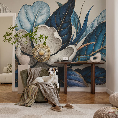 Samolepilna fototapeta za dnevno sobo Elegantna flora