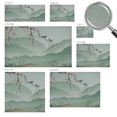 Samolepilna fototapeta Japonska serenada