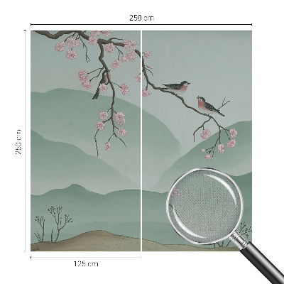 Samolepilna fototapeta z motivom japonske serenade