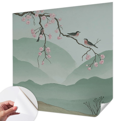 Samolepilna fototapeta z motivom japonske serenade