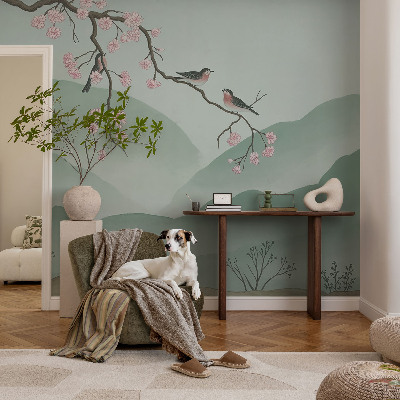 Samolepilna fototapeta z motivom japonske serenade