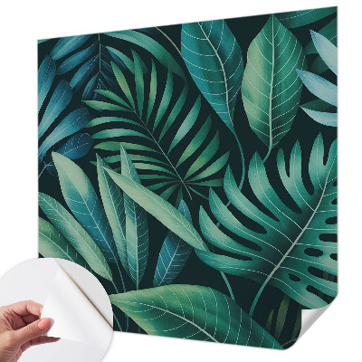 Fototapeta za otroško sobo Tropski listi