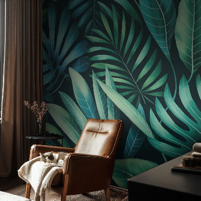 Fototapeta za otroško sobo Tropski listi