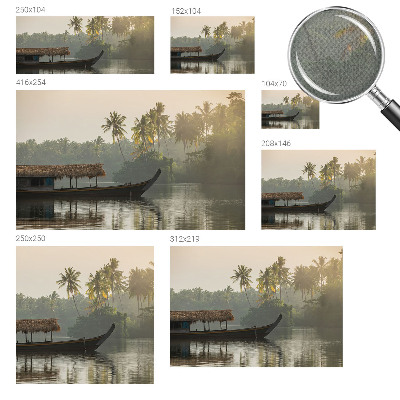 Samolepilna fototapeta s tropskim motivom