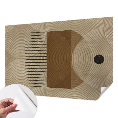 3D fototapeta z motivom geometrijske harmonije