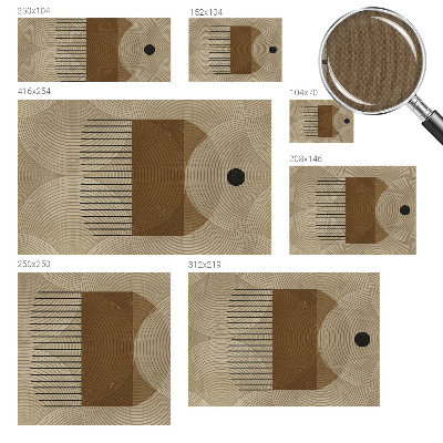 3D fototapeta Geometrija harmonije