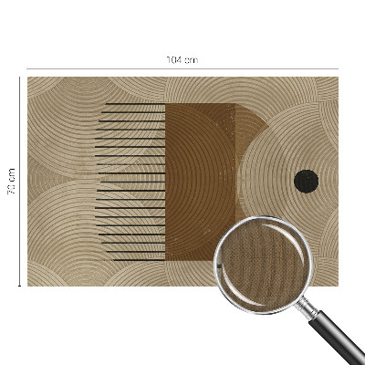 3D fototapeta z motivom geometrijske harmonije