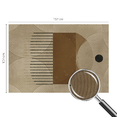 3D fototapeta z motivom geometrijske harmonije