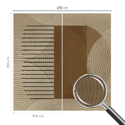 3D fototapeta z motivom geometrijske harmonije