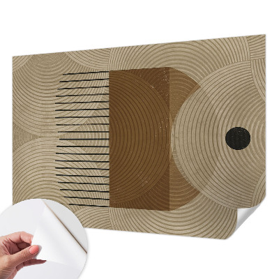 3D fototapeta z motivom geometrijske harmonije