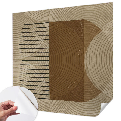 3D fototapeta z motivom geometrijske harmonije