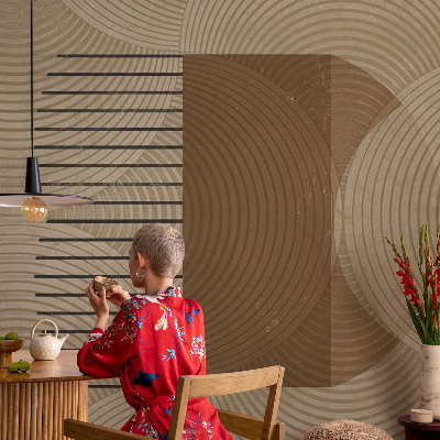 3D fototapeta z motivom geometrijske harmonije