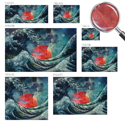 Otroška fototapeta z motivom oceanskega vzhoda