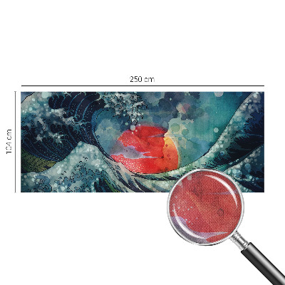 Otroška fototapeta z motivom oceanskega vzhoda