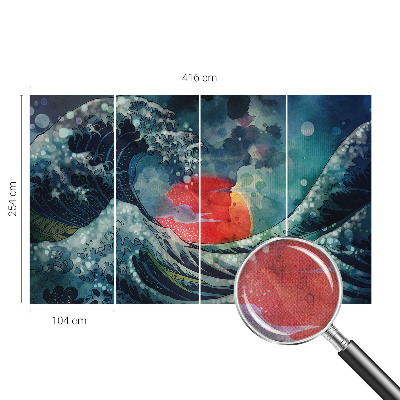 Otroška fototapeta z motivom oceanskega vzhoda